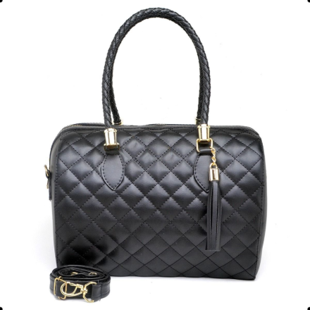 Bolsa Enzy Dubai Baú Preto